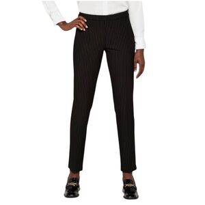 NWT🌺Liverpool•Kayla Pull On Pinstripe High Rise Trousers